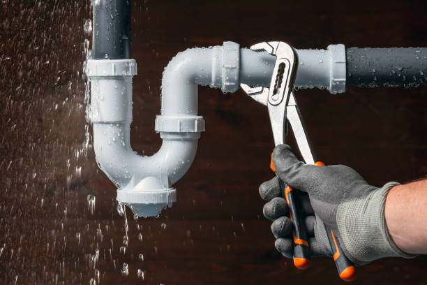 Professional Plumbing technician working in Wellborn, TX